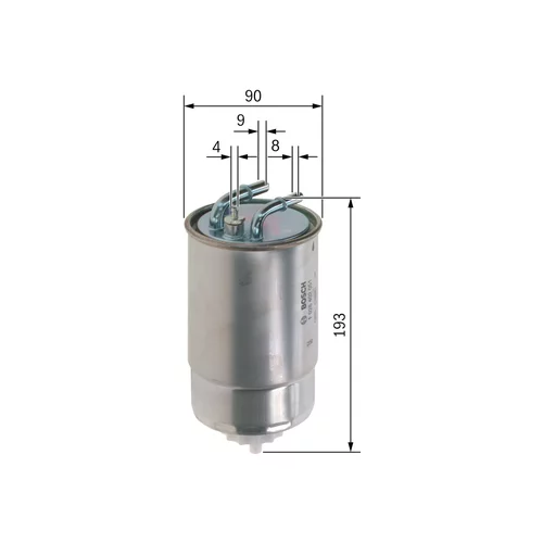 Palivový filter F 026 402 051 /BOSCH/ - obr. 4
