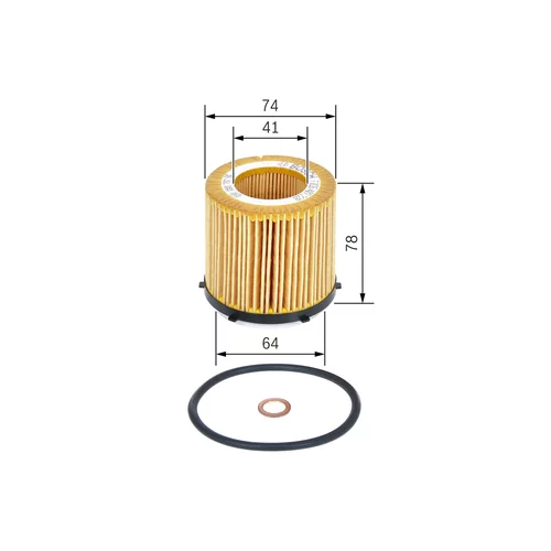 Olejový filter F 026 407 228 /BOSCH/ - obr. 4