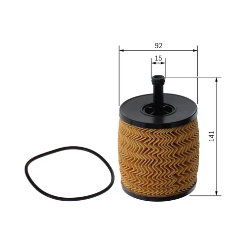 Olejový filter F 026 407 322 /BOSCH/ - obr. 4