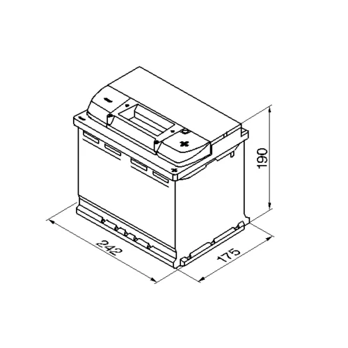 Štartovacia batéria 0 092 S40 050 /BOSCH/ - obr. 4