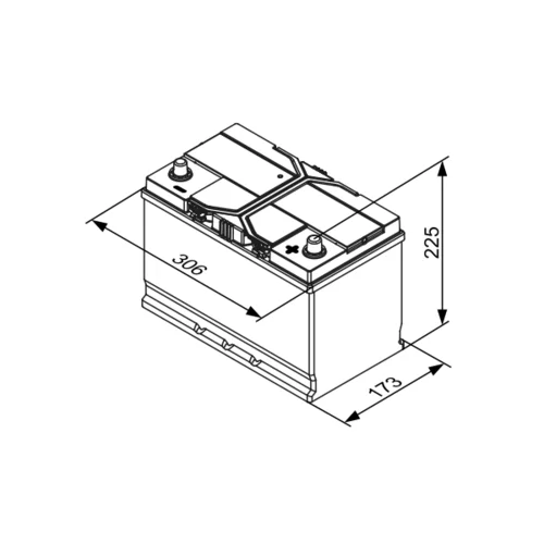 Štartovacia batéria 0 092 S4E 420 /BOSCH/ - obr. 4
