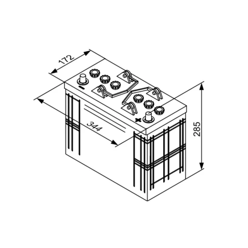 Štartovacia batéria 0 092 T30 400 /BOSCH/ - obr. 4