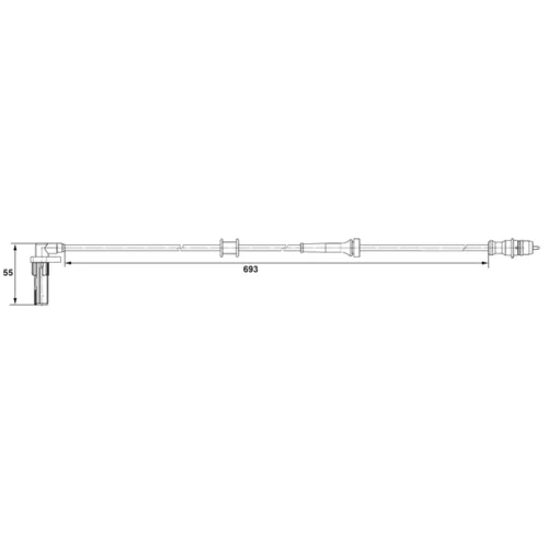 Snímač počtu otáčok kolesa 0 265 007 531 /BOSCH/ - obr. 4