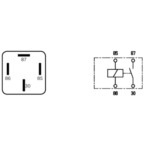 Relé pracovného prúdu 0 332 019 205 /BOSCH/ - obr. 5