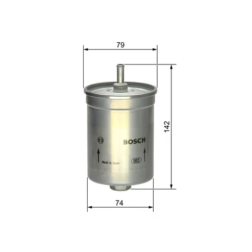 Palivový filter 0 450 905 007 /BOSCH/ - obr. 4