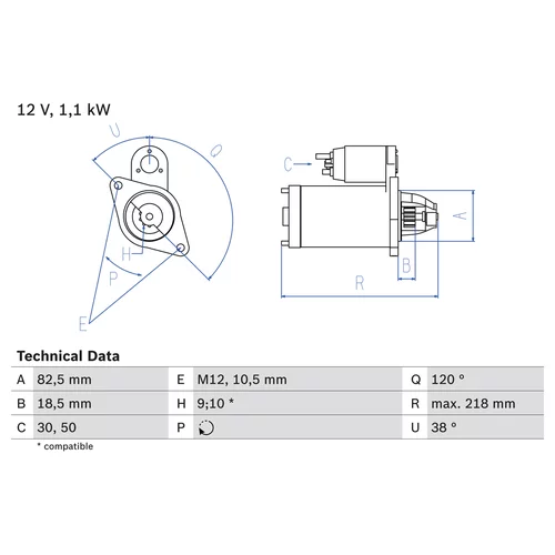 Štartér 0 986 016 280 /BOSCH/ - obr. 4