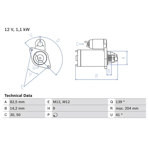 Štartér 0 986 021 210 /BOSCH/ - obr. 4
