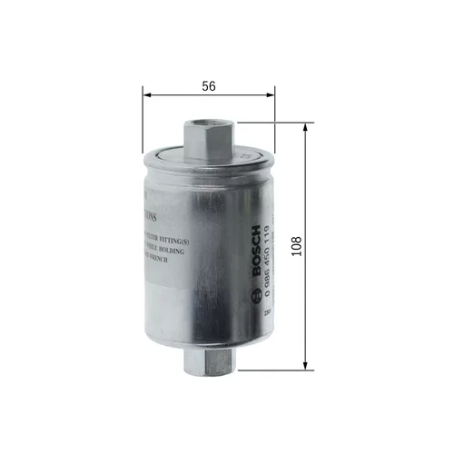 Palivový filter 0 986 450 119 /BOSCH/ - obr. 4
