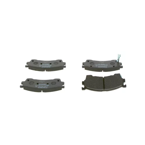 Sada brzdových platničiek kotúčovej brzdy 0 986 460 975 /BOSCH/ - obr. 2