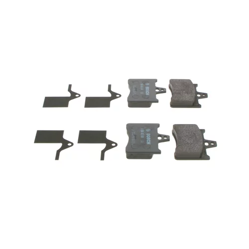 Sada brzdových platničiek kotúčovej brzdy 0 986 463 890 /BOSCH/ - obr. 1