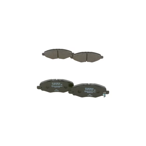 Sada brzdových platničiek kotúčovej brzdy 0 986 494 326 /BOSCH/ - obr. 2