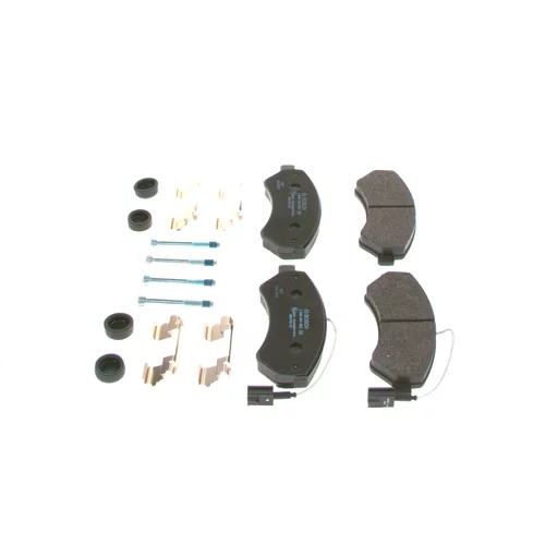 Sada brzdových platničiek kotúčovej brzdy 0 986 494 580 /BOSCH/ - obr. 1