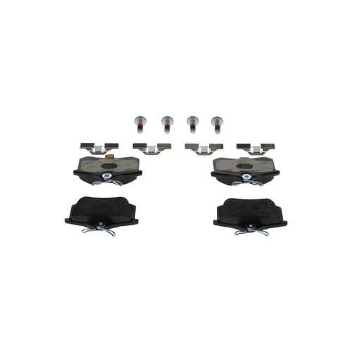 Sada brzdových platničiek kotúčovej brzdy 0 986 494 596 /BOSCH/ - obr. 2
