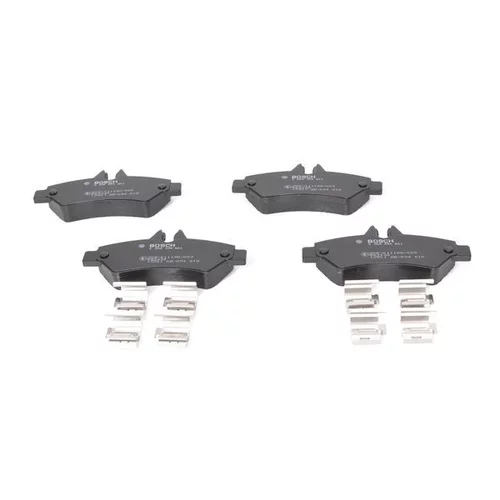 Sada brzdových platničiek kotúčovej brzdy 0 986 494 601 /BOSCH/ - obr. 5