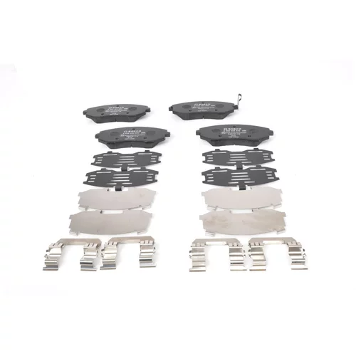 Sada brzdových platničiek kotúčovej brzdy 0 986 494 653 /BOSCH/ - obr. 5