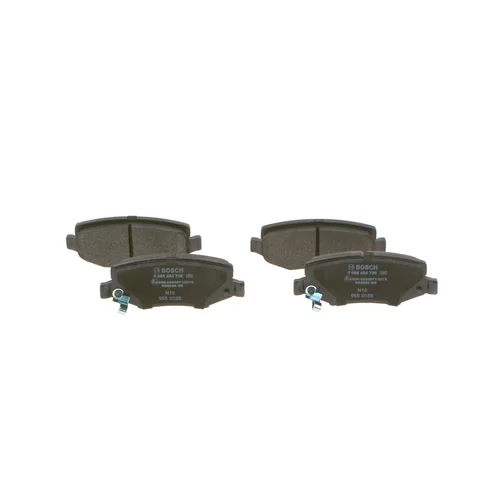 Sada brzdových platničiek kotúčovej brzdy 0 986 494 706 /BOSCH/ - obr. 2