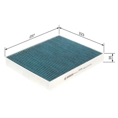 Filter vnútorného priestoru 0 986 628 539 /BOSCH/ - obr. 4