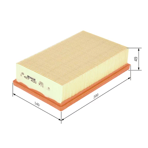 Vzduchový filter 1 457 433 711 /BOSCH/ - obr. 4