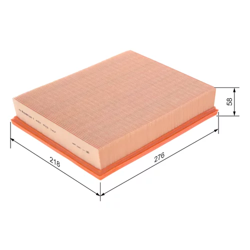 Vzduchový filter 1 457 433 747 /BOSCH/ - obr. 4