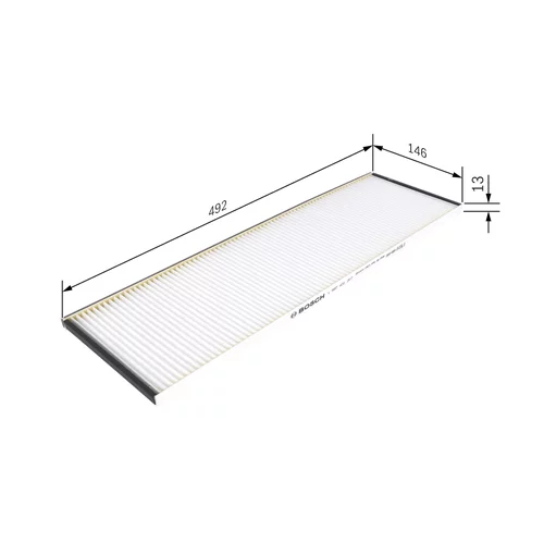 Filter vnútorného priestoru 1 987 431 207 /BOSCH/ - obr. 4