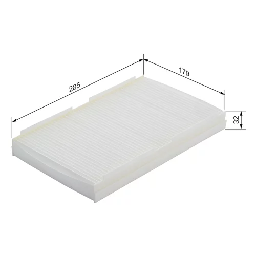 Filter vnútorného priestoru 1 987 432 079 /BOSCH/ - obr. 4