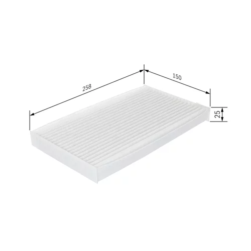 Filter vnútorného priestoru 1 987 432 267 /BOSCH/ - obr. 4
