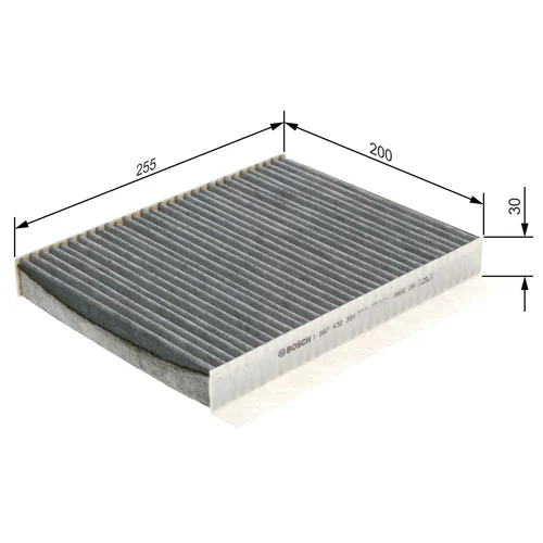 Filter vnútorného priestoru 1 987 432 354 /BOSCH/ - obr. 4