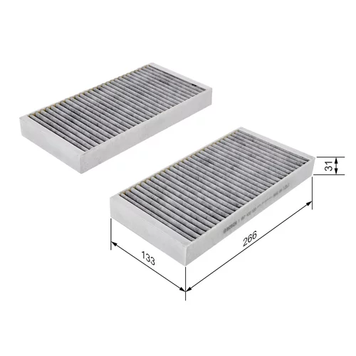 Filter vnútorného priestoru 1 987 432 500 /BOSCH/ - obr. 4