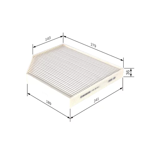 Filter vnútorného priestoru 1 987 435 016 /BOSCH/ - obr. 4