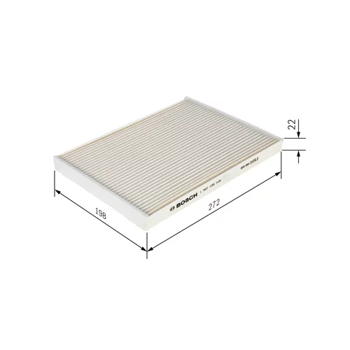 Filter vnútorného priestoru 1 987 435 048 /BOSCH/ - obr. 4