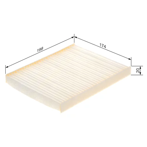 Filter vnútorného priestoru 1 987 435 128 /BOSCH/ - obr. 4