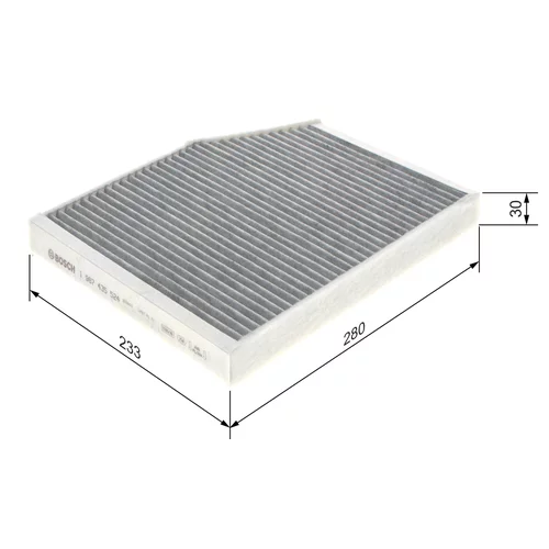 Filter vnútorného priestoru 1 987 435 524 /BOSCH/ - obr. 4