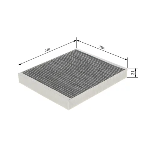 Filter vnútorného priestoru 1 987 435 575 /BOSCH/ - obr. 4