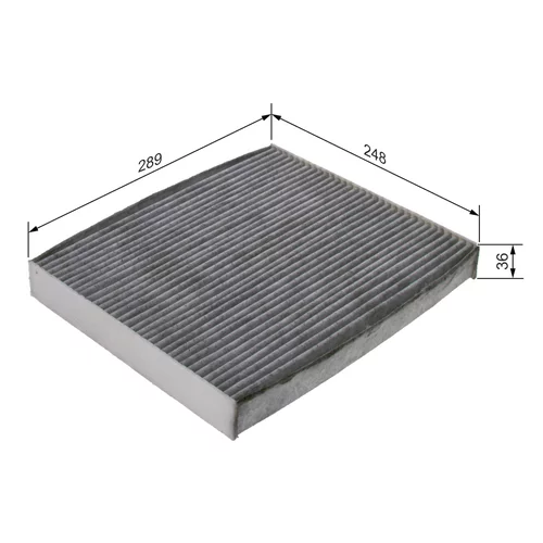 Filter vnútorného priestoru 1 987 435 607 /BOSCH/ - obr. 4