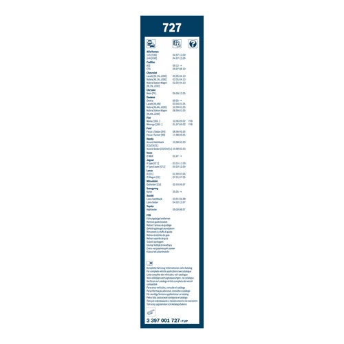 Stieracia lišta 3 397 001 727 /BOSCH/ - obr. 5