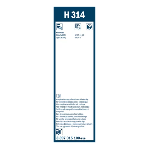 Stieracia lišta 3 397 015 100 /BOSCH/ - obr. 5