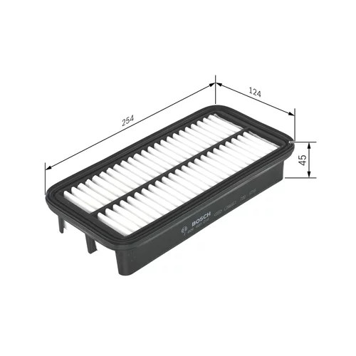 Vzduchový filter F 026 400 016 /BOSCH/ - obr. 4