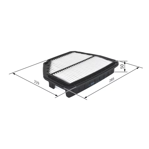 Vzduchový filter F 026 400 203 /BOSCH/ - obr. 4