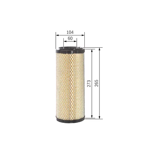 Vzduchový filter F 026 400 319 /BOSCH/ - obr. 4