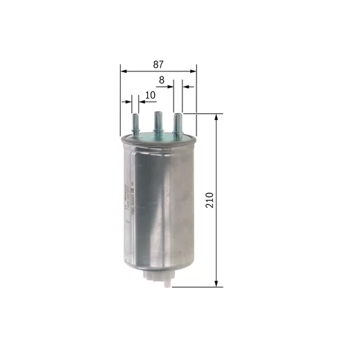 Palivový filter F 026 402 075 /BOSCH/ - obr. 4