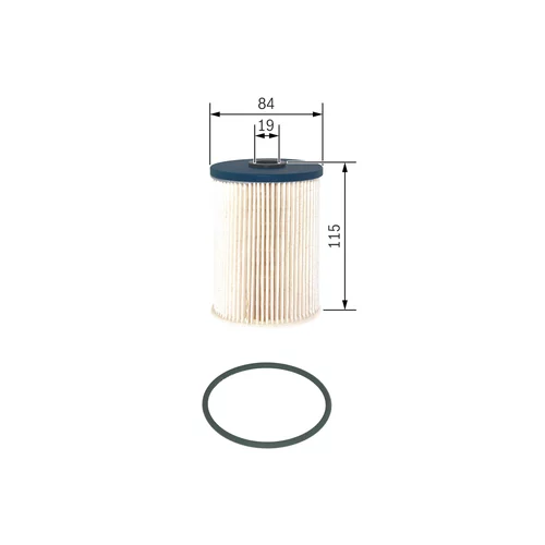 Palivový filter F 026 402 801 /BOSCH/ - obr. 4