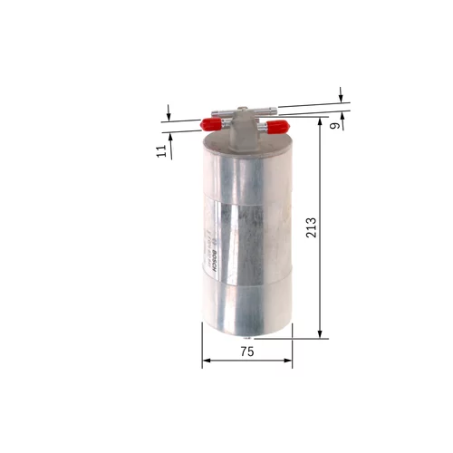 Palivový filter F 026 402 845 /BOSCH/ - obr. 4