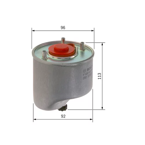Palivový filter F 026 402 864 /BOSCH/ - obr. 4