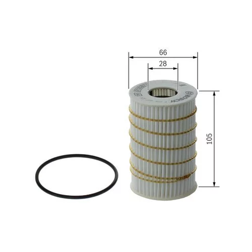 Olejový filter F 026 407 331 /BOSCH/ - obr. 4