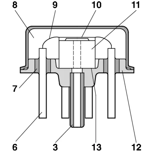 Senzor tlaku paliva 0 261 230 110 /BOSCH/ - obr. 9