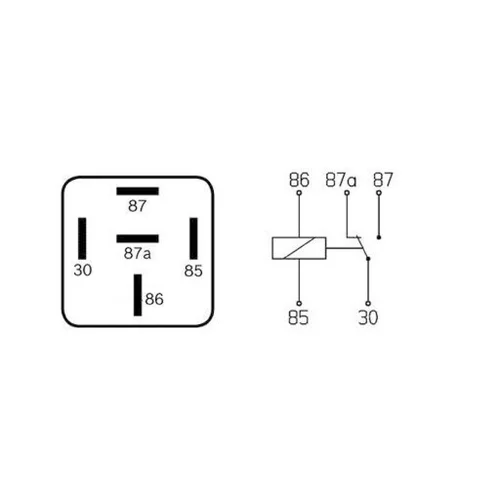 Relé pracovného prúdu 0 332 209 156 /BOSCH/ - obr. 2