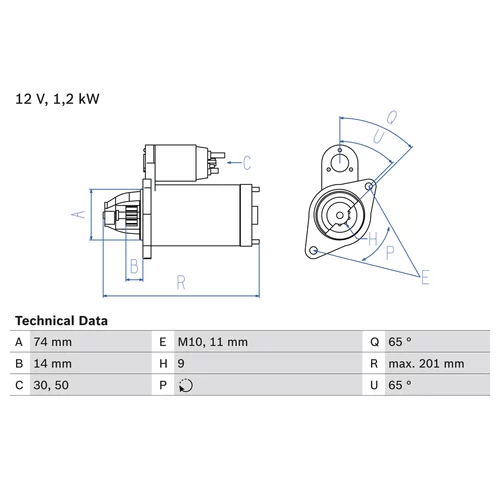 Štartér 0 986 021 530 /BOSCH/ - obr. 4