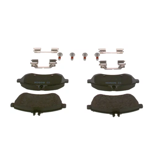 Sada brzdových platničiek kotúčovej brzdy 0 986 494 593 /BOSCH/ - obr. 2