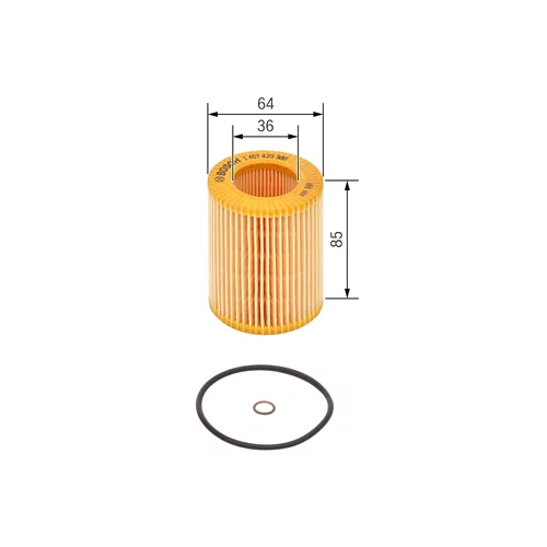 Olejový filter 1 457 429 308 /BOSCH/ - obr. 4