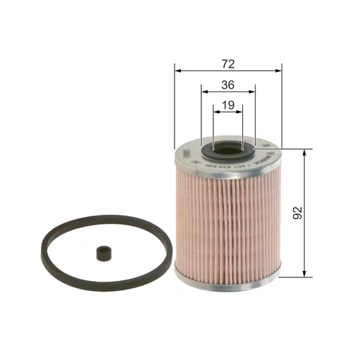 Palivový filter 1 457 429 656 /BOSCH/ - obr. 4